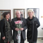 Открытие выставки художника Б.Мессерера в Тарусской картинной галерее